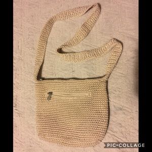 The SAK ||  Crochet Cross Body Mini Bag